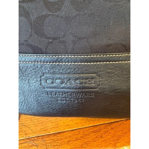 COACH SIGNATURE bROWN SHOULDER BAG TOTE PURSE 2156 (100 - Picture 3 of 12